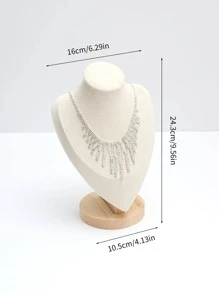 1pc Figure Design Jewelry Display Rack - Beige - View 6
