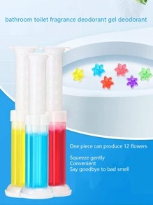 1入組花朵設計浴室止汗走工具