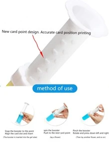 1入組花朵設計浴室止汗走工具