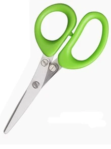 1 pieza Tijeras de acero inoxidable cocina - Verde - Ver 3