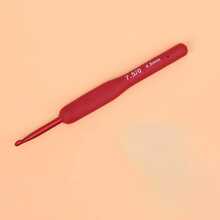 1 Gancho De Ganchillo De Óxido De Aluminio Rojo Para Coser Suéter, Mango Rojo, Accesorios De Manualidades Y Herramientas De Tejido - Rojo - Ver 8