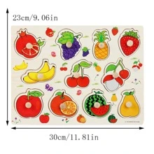 1入組遊戲，創意水果設計家庭互動遊戲 - 彩色 - 查看 7