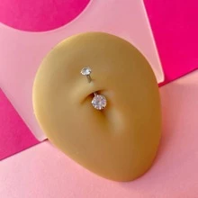Belly Ring - Clear - View 1