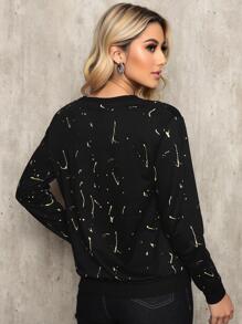 Women Sweatshirts - 黑色 - 查看 3