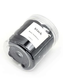 50 Stücke feste Haargummis, Damen Haaraccessoires, Damen Haargummis für Pferdeschwanz, Haargummis, Haargummis, Scrunchies, Haargummis, Haargummis