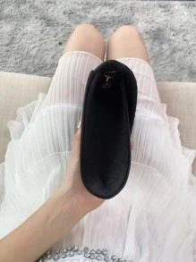 REMANLAND 華麗閃爍鏈條肩背包，鑲有鉆石裝飾，磁扣設計，優雅時尚的手拿包，適用於女士生日派對、迷人晚宴包 - 黑色 - 查看 4