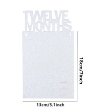 1set Birthday Party Photo Frame Pull Flag