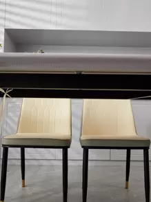 Mantel rectangular a prueba de agua de unicolor, estilo simple, a prueba de aceite, lujoso, a prueba de polvo, adecuado para escritorio, mesa de comedor, mesa de café, uso en el hogar - Gris - Ver 6