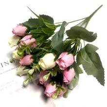 1pc Artificial Flower Bouquet - Champagne - View 4