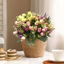 1pc Artificial Flower Bouquet - Champagne - View 1