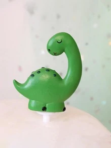 1 Máy tính cắm trang trí hình động vật hoạt hình dễ thương cho ngày lễ kỷ niệm trang trí bánh sinh nhật được trẻ em yêu thích - màu xanh lá - Xem 1