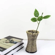 10/20/30/40 件印花绿色铁丝花茎，花店花束包装材料，家居装饰人造花茎 - 綠色 - 查看 4