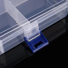 1入組透明首飾收納盒 - 無色 - 查看 9