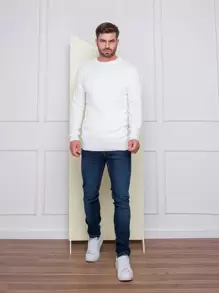 Men Sweaters - trắng - Xem 3