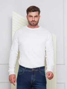 Men Sweaters - trắng - Xem 4