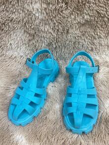 Women Platforms & Wedge Sandals - Màu xanh Cadet - Xem 2