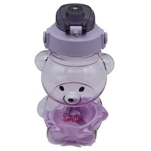 Kawaii Bear  Cup Duo With Sitckers - Purple - View 2