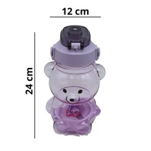 Kawaii Bear  Cup Duo With Sitckers - Khaki - View 4