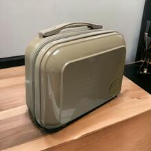 Neceser bolsa para viajes almacenamiento de maquillaje multifuncional productos de primera necesidad - Camel - Ver 2