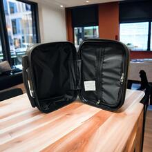 Neceser bolsa para viajes almacenamiento de maquillaje multifuncional productos de primera necesidad - Camel - Ver 4