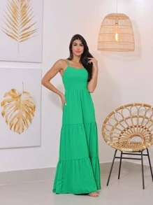 Women Dresses - 薄荷綠 - 查看 1