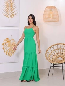 Women Dresses - 薄荷綠 - 查看 4
