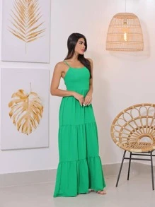 Women Dresses - 薄荷綠 - 查看 5