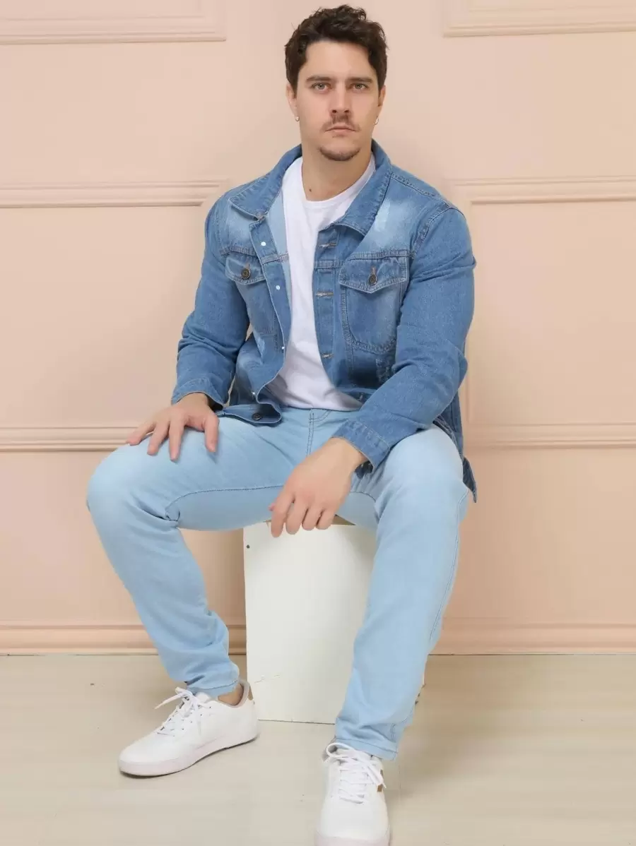 Men Jeans - Rửa nhẹ - Xem 1