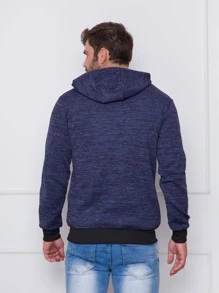 Men Sweatshirts - Màu xanh hải quân - Xem 2