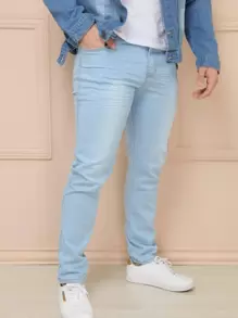 Men Jeans - Rửa nhẹ - Xem 4