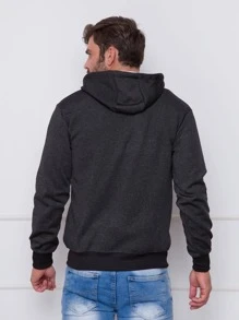 Men Sweatshirts - 黑色 - 查看 2