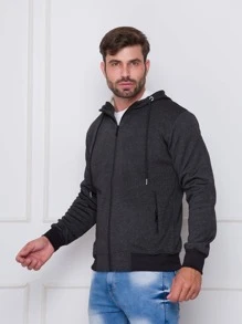 Men Sweatshirts - 黑色 - 查看 4