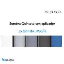 Bissu Bissú Shadow Quintet, Great Pigmentation With Soft Texture And Different Finishes (19 Bonita Noche) - Multicolor - View 2