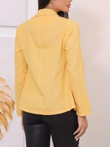 Women Coats - trái cam - Xem 2