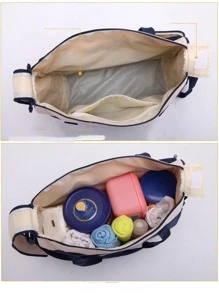 YUQING.FC. Set 5 Bolsas Panaleras Cambiador Bebe Botella Viaje Multiuso - Negro - Ver 4