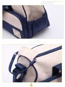 YUQING.FC. Set 5 Bolsas Panaleras Cambiador Bebe Botella Viaje Multiuso - Negro - Ver 7