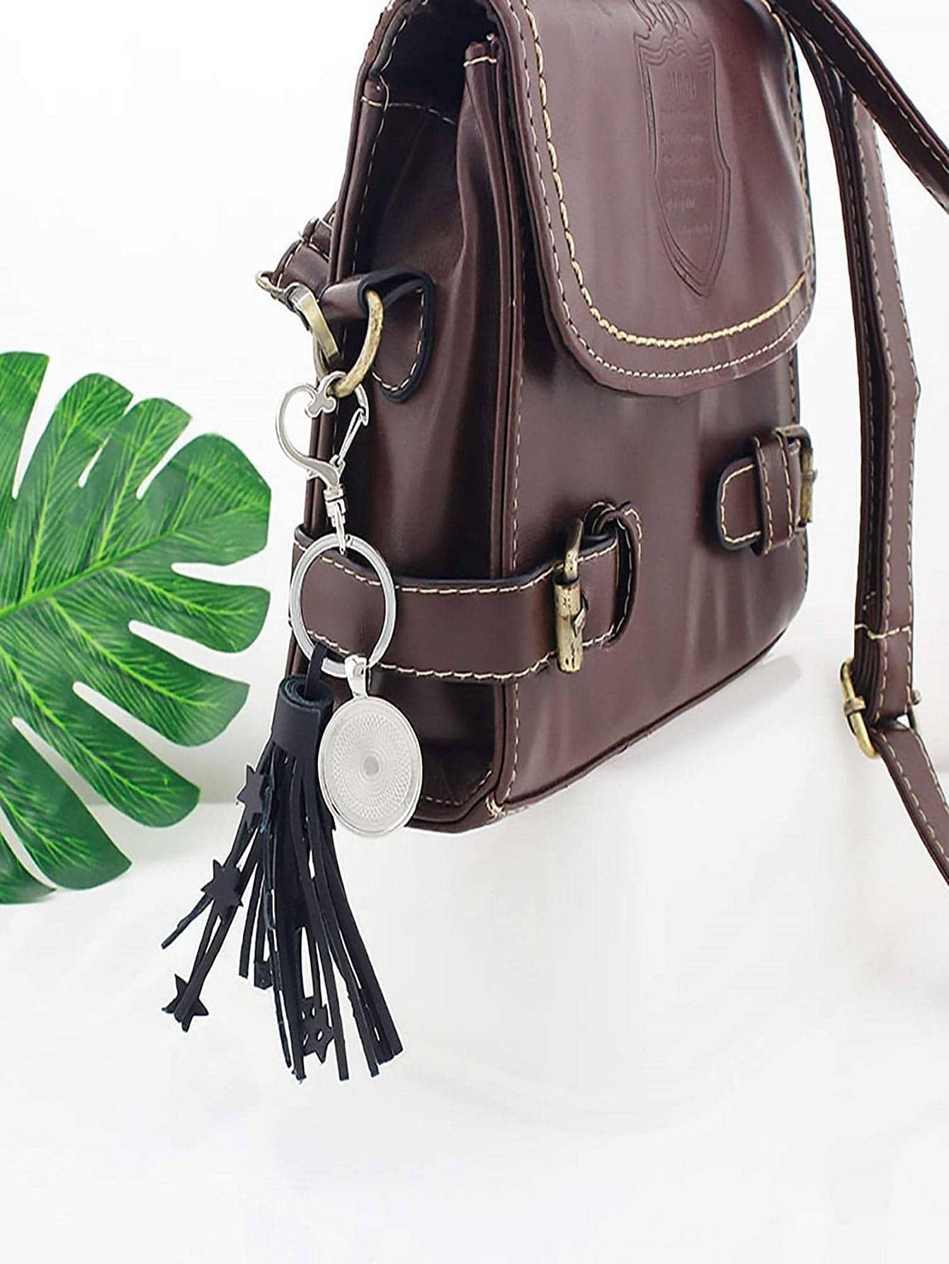 10入組星星和心形鑰匙扣吊飾,diy首飾製作配件,批發,女孩手工材料,節日禮物