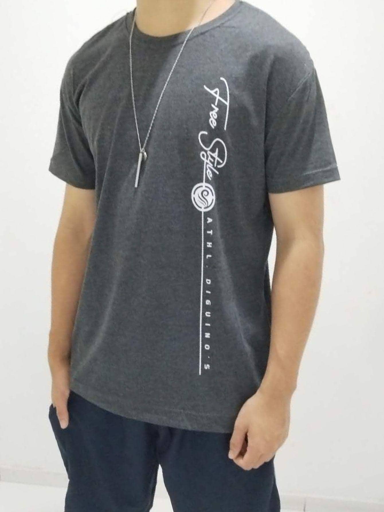 Men T-Shirts & Tanks - Màu xám đen - Xem 1