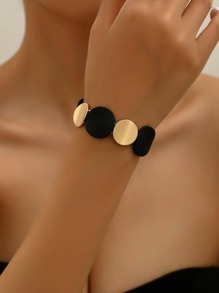 Okrągła ozdobna bransoletka z koralików