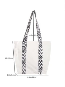 Dedoo Clear Tote Bag Double Handle Large Capacity - Multicolor - View 2