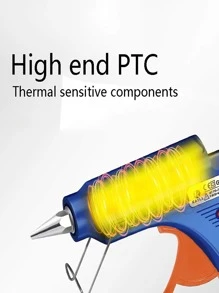 1 pieza ABS pegamento modernista de color combinado DIY pegamento para doméstico - Azul - Ver 3