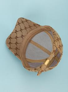 Rhinestone trang trí mũ bóng chày - màu nâu - Xem 8