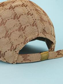 Rhinestone trang trí mũ bóng chày - màu nâu - Xem 9