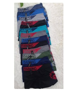Paquete de 12 Piezas Boxer Calzoncillo para Hombre Unitalla - Multicolor - Ver 1