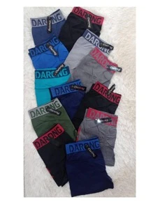 Paquete de 12 Piezas Boxer Calzoncillo para Hombre Unitalla - Multicolor - Ver 2