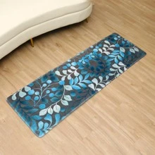 Đám nhung Thảm , Đen Mandala Boho Thảm Đối với Phòng ngủ , Dệt thủ công Boho Runner Ném Thảm , Nổi bật Sọc Tua Thảm Đối với Đầu giường Phòng bếp Giặt Phòng Thảm - Nhiều màu - Xem 1