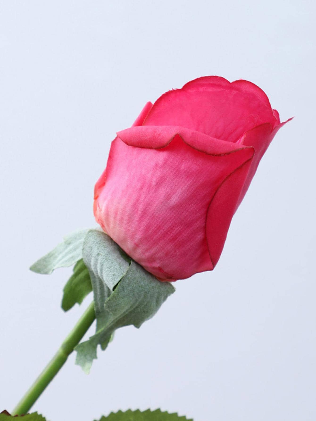 Small Flower, Hot Pink Rose Decorative Artificial Rose Flower For Wedding Decor - Hot Pink - View 1
