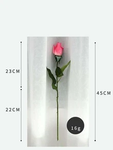 Small Flower, Hot Pink Rose Decorative Artificial Rose Flower For Wedding Decor - Hot Pink - View 2