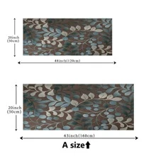 Đám nhung Thảm , Đen Mandala Boho Thảm Đối với Phòng ngủ , Dệt thủ công Boho Runner Ném Thảm , Nổi bật Sọc Tua Thảm Đối với Đầu giường Phòng bếp Giặt Phòng Thảm - Nhiều màu - Xem 2