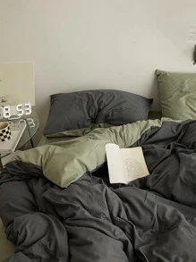 Two Tone Duvet Cover Set Without Filler